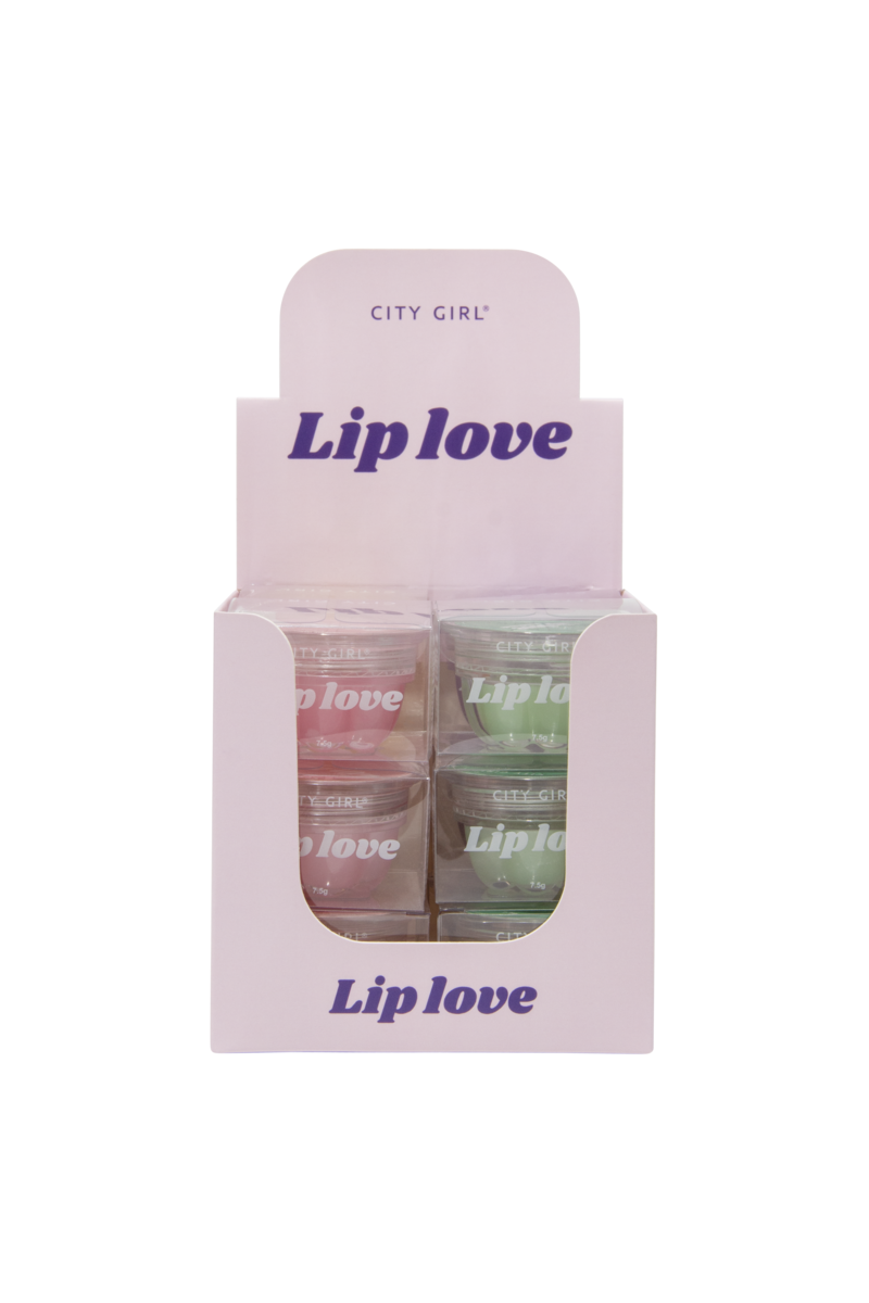 BALSAMO GELATINA, 4 SABORES CITY GIRL RL-12121*288