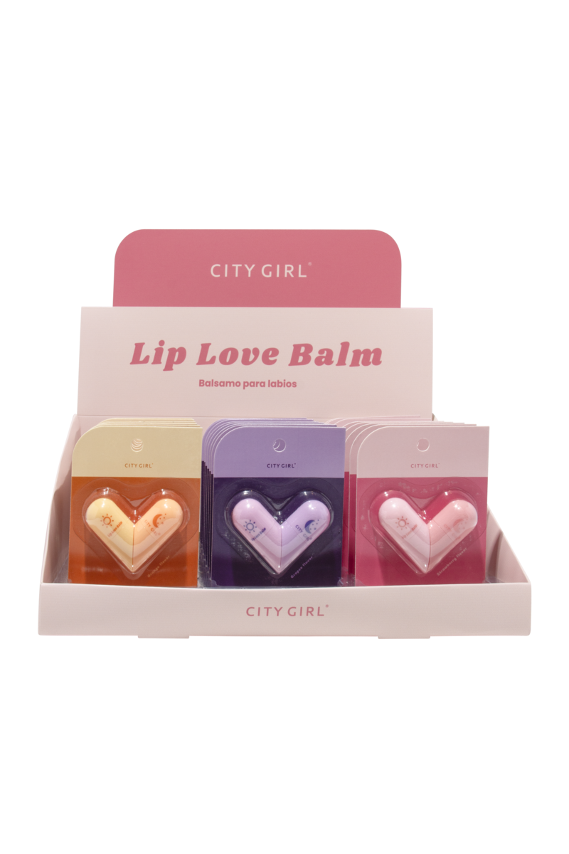 BALSAMO LABIAL, 3 SABORES CITY GIRL RL-12130*288