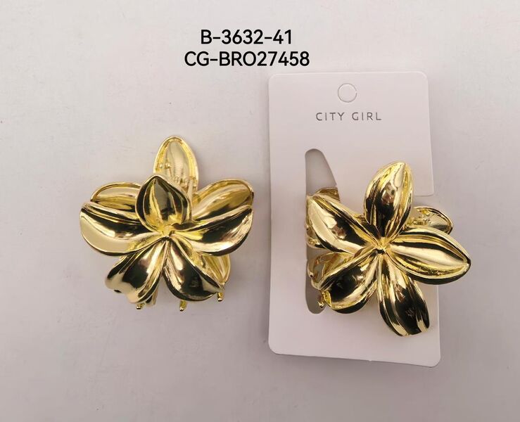 BROCHE DE PELO FLOR CITY GIRL B-3632-41*360