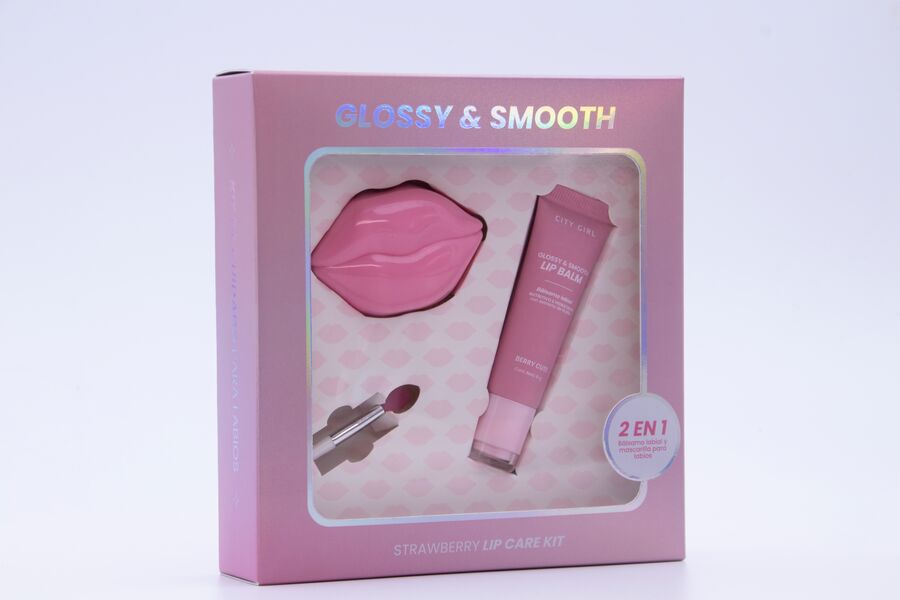 KIT DE CUIDADO PARA LABIOS FRUTILLA CG-KTL-502079*48