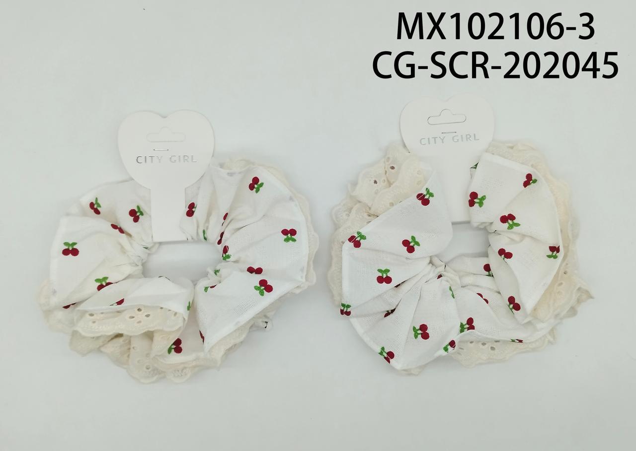 COLITA SCRUNCHIE CEREZAS CITY GIRL MX102106-3*240
