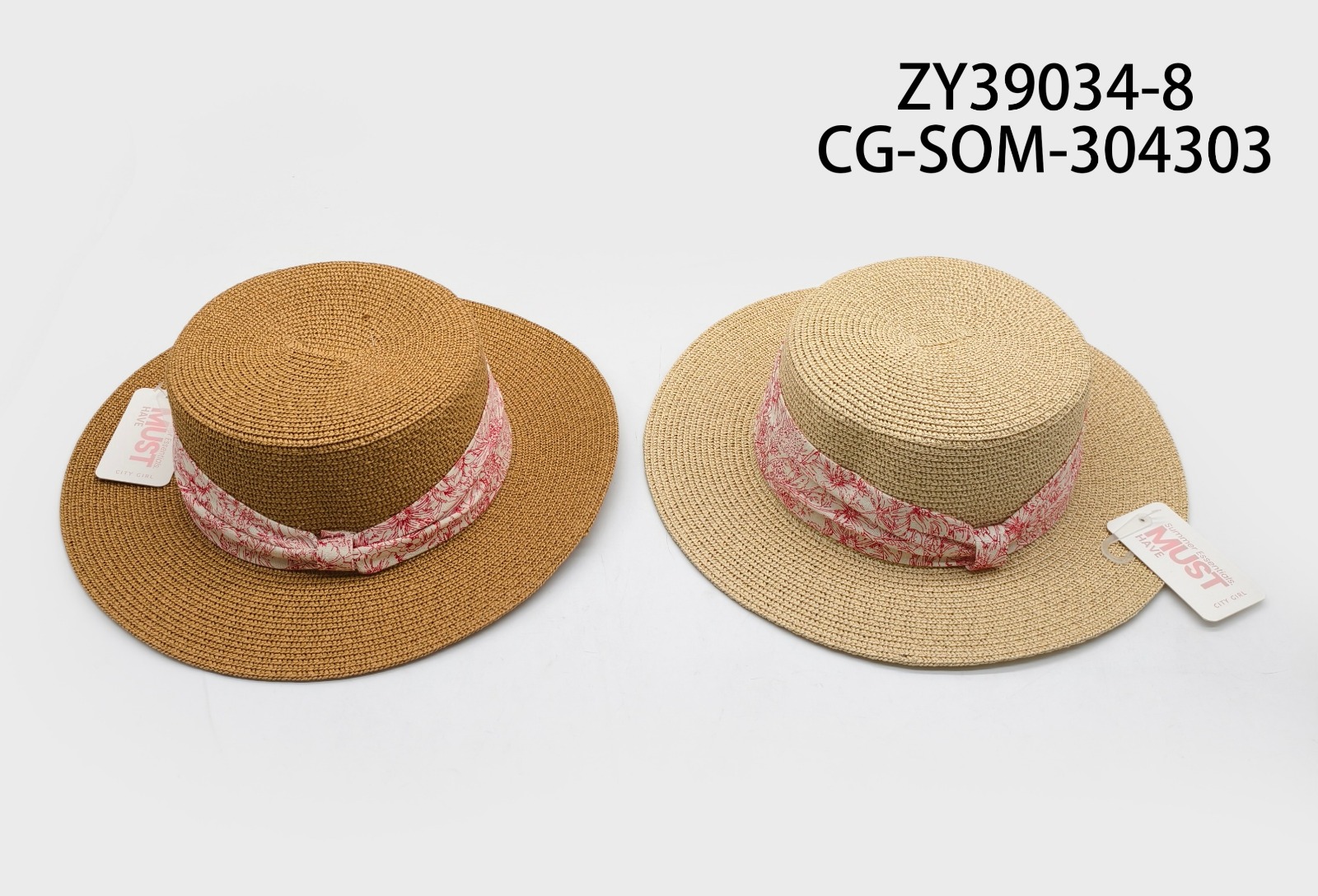 SOMBRERO CON PAÑUELO CITY GIRL ZY39034-8*150